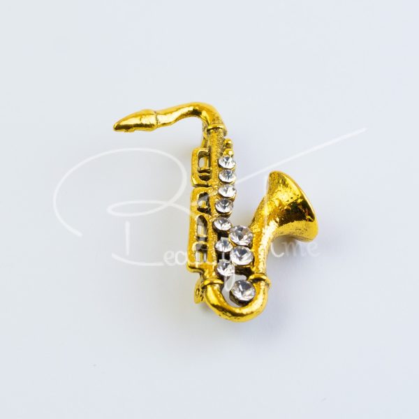 Брошка Саксофон